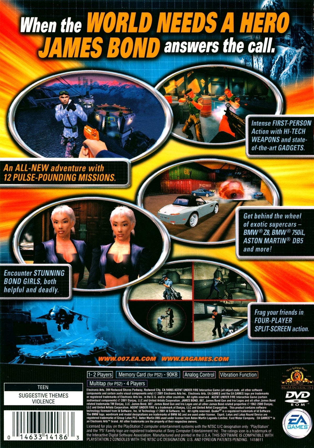 007 Agent Under Fire - Playstation 2 - Retro Island Gaming