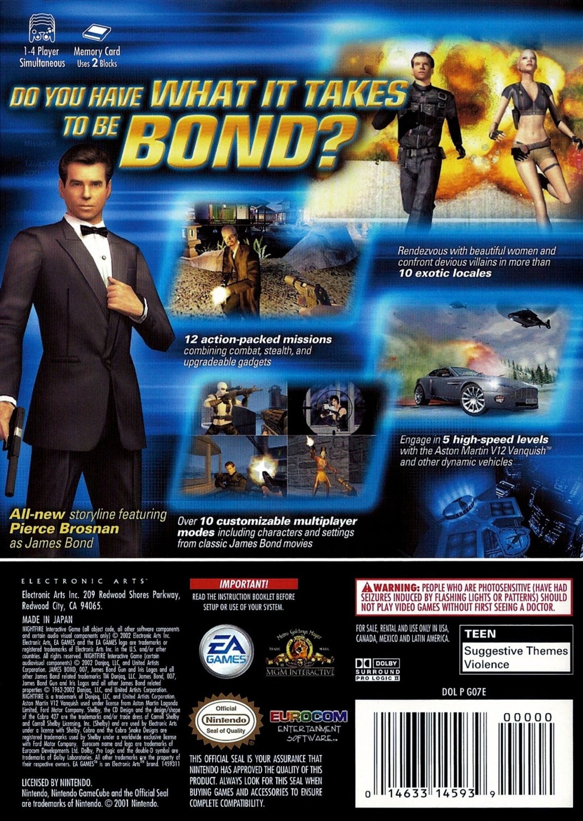 007 Nightfire - Gamecube - Retro Island Gaming