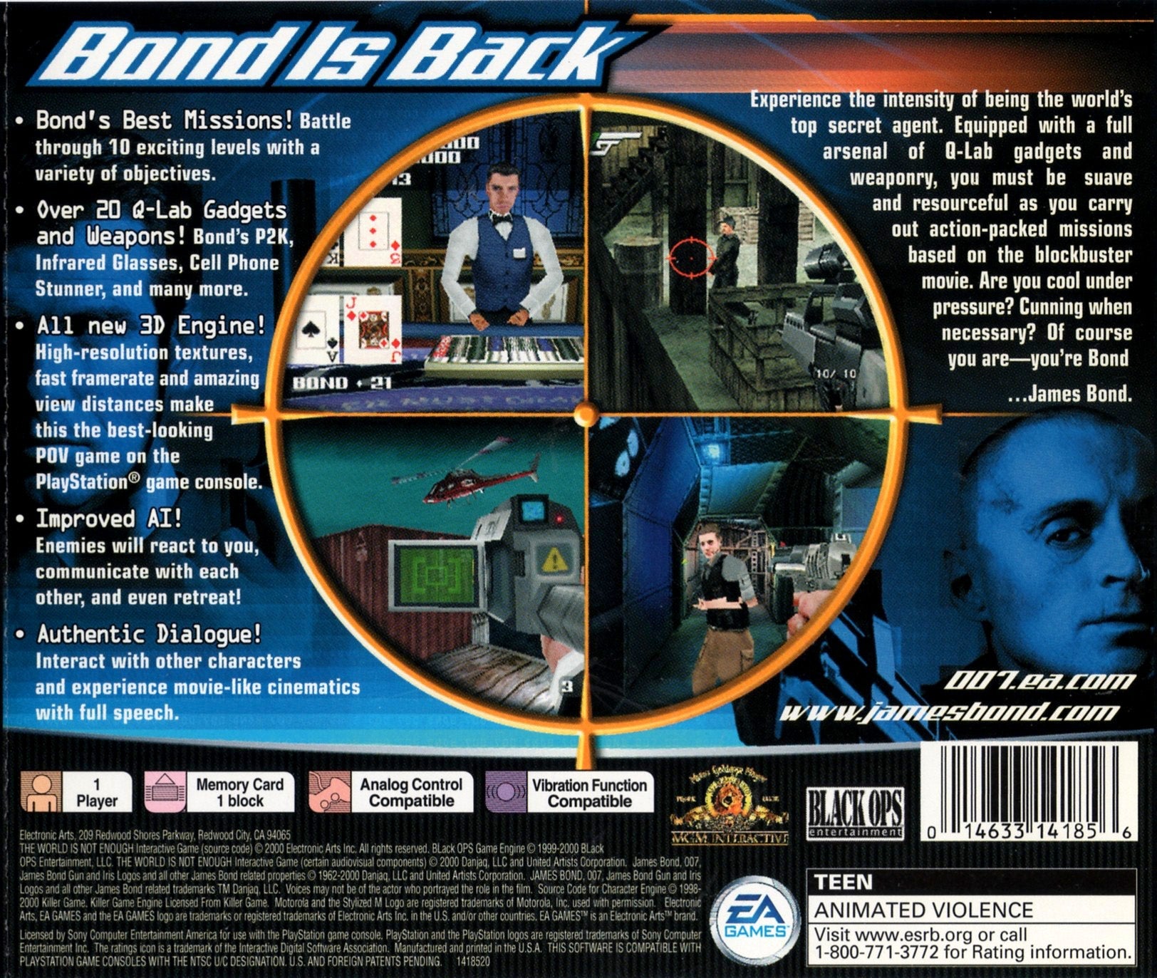 007 World is Not Enough - Playstation - Retro Island Gaming