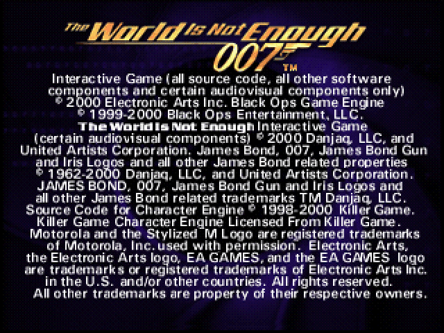007 World is Not Enough - Playstation - Retro Island Gaming