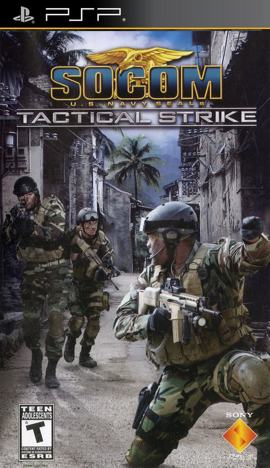 SOCOM US Navy Seals Tactical Strike - PSP - Retro Island Gaming