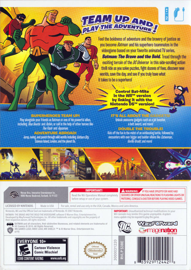 Batman: El valiente y el audaz - Wii