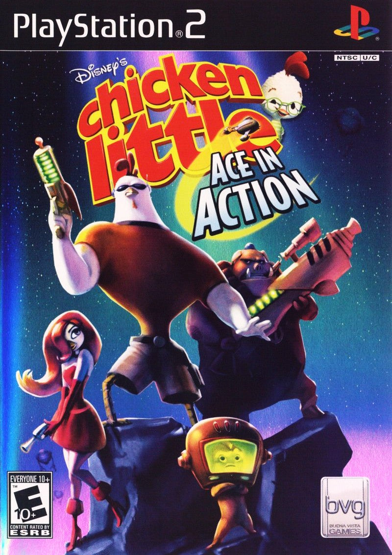 Chicken Little Ace In Action - Playstation 2 - Retro Island Gaming