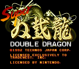 Super Double Dragon - Super Nintendo