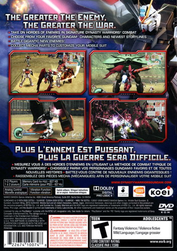 Dynasty Warriors: Gundam 2 - Playstation 2