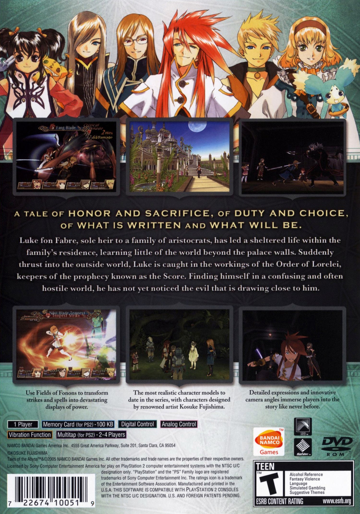 Tales of the Abyss - Playstation 2