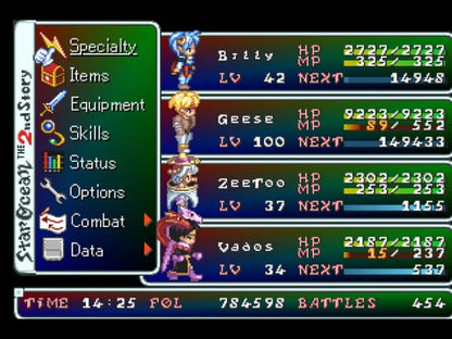 Star Ocean: The Second Story - Playstation - Retro Island Gaming