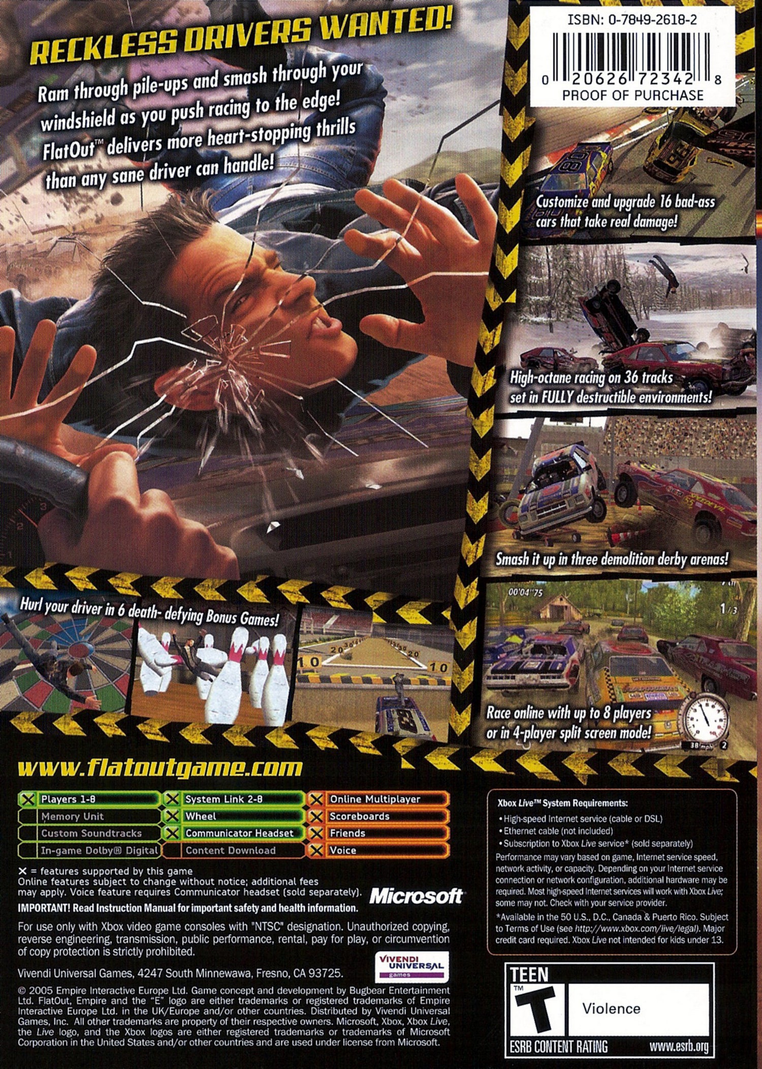 Flatout - Xbox