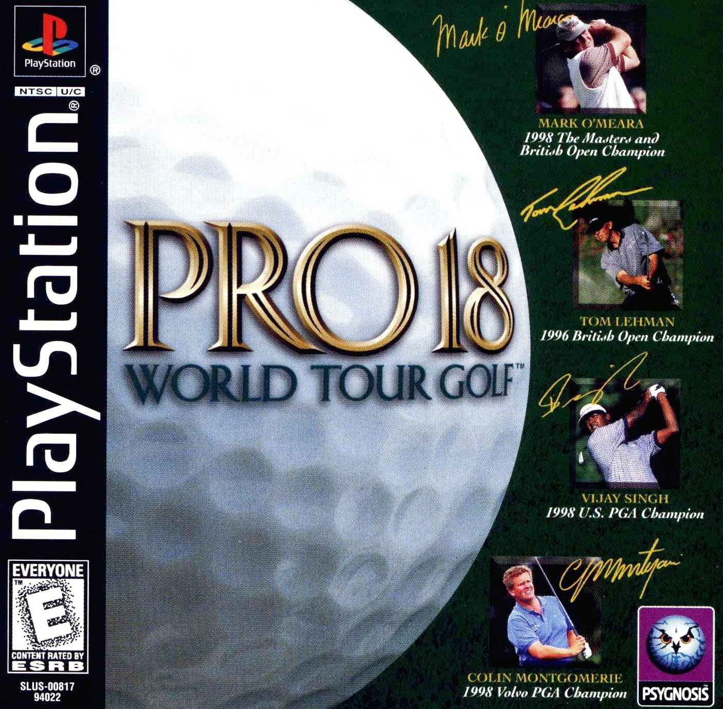 Pro 18 World Tour Golf - Playstation