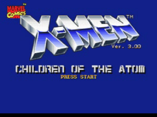 X-Men Children of the Atom - Playstation