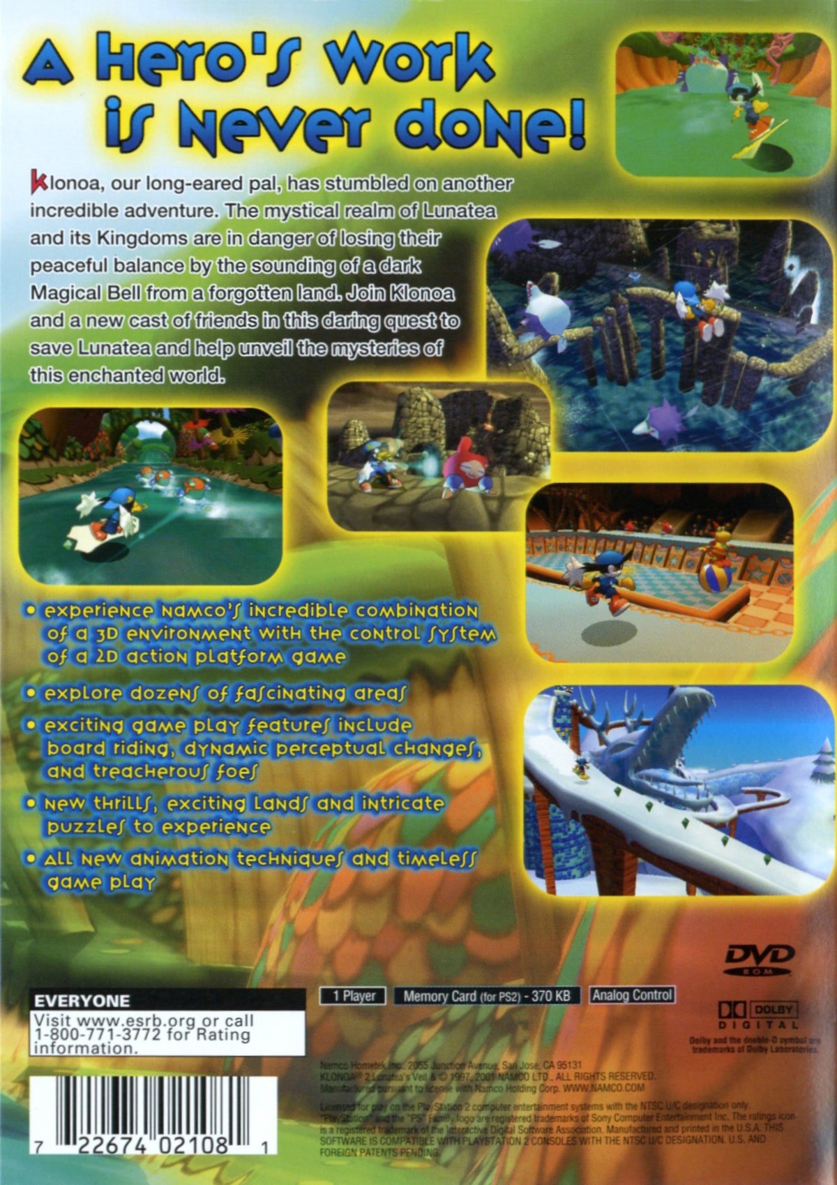 Klonoa 2 - Playstation 2