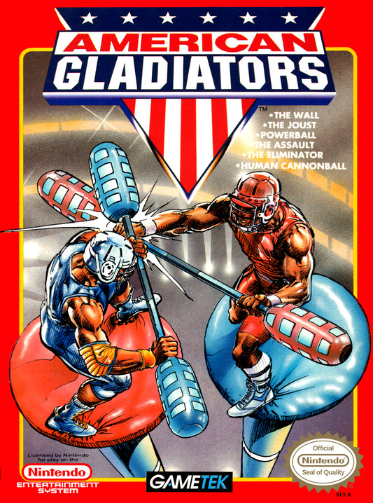 American Gladiators - NES - Retro Island Gaming