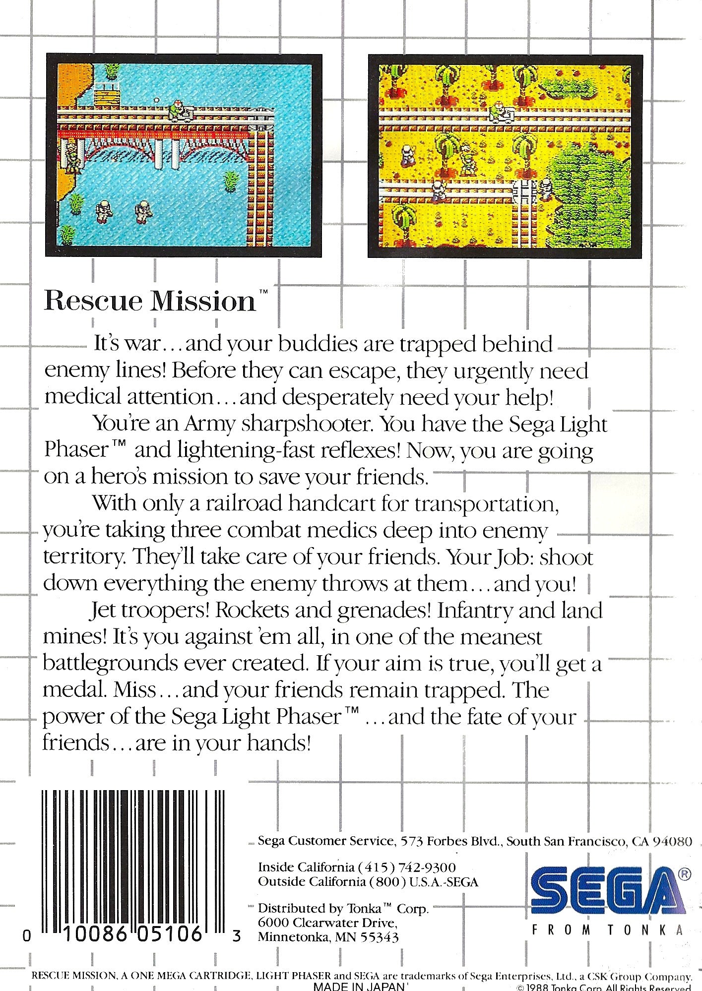 Rescue Mission - Sega Master System