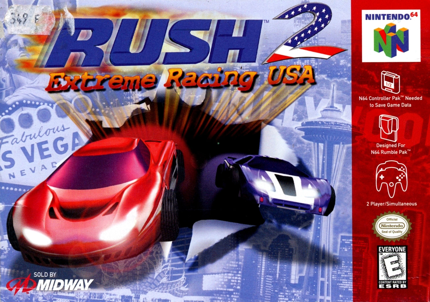 Rush 2 - Nintendo 64