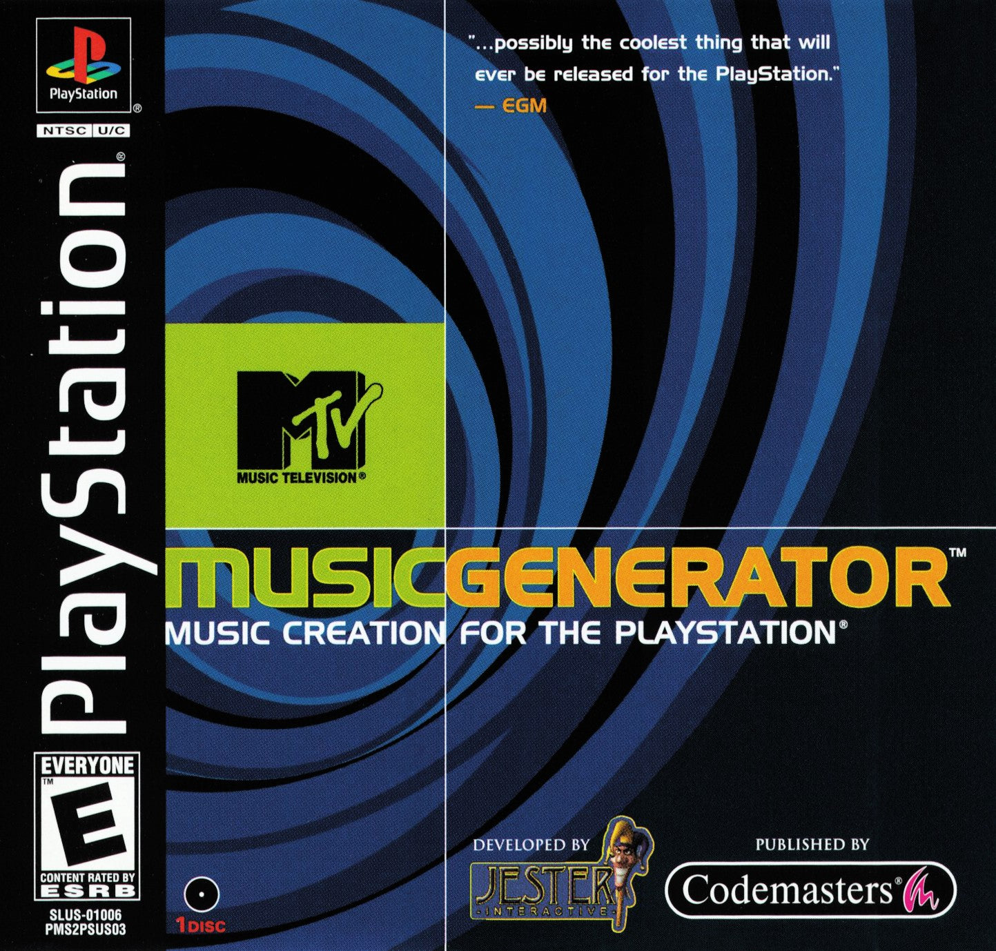 MTV Music Generator - Playstation