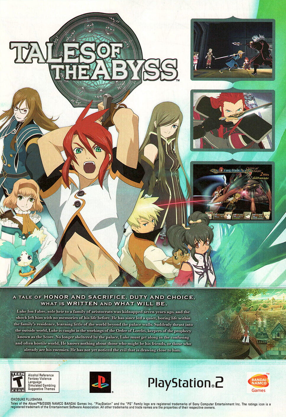 Tales of the Abyss - Playstation 2