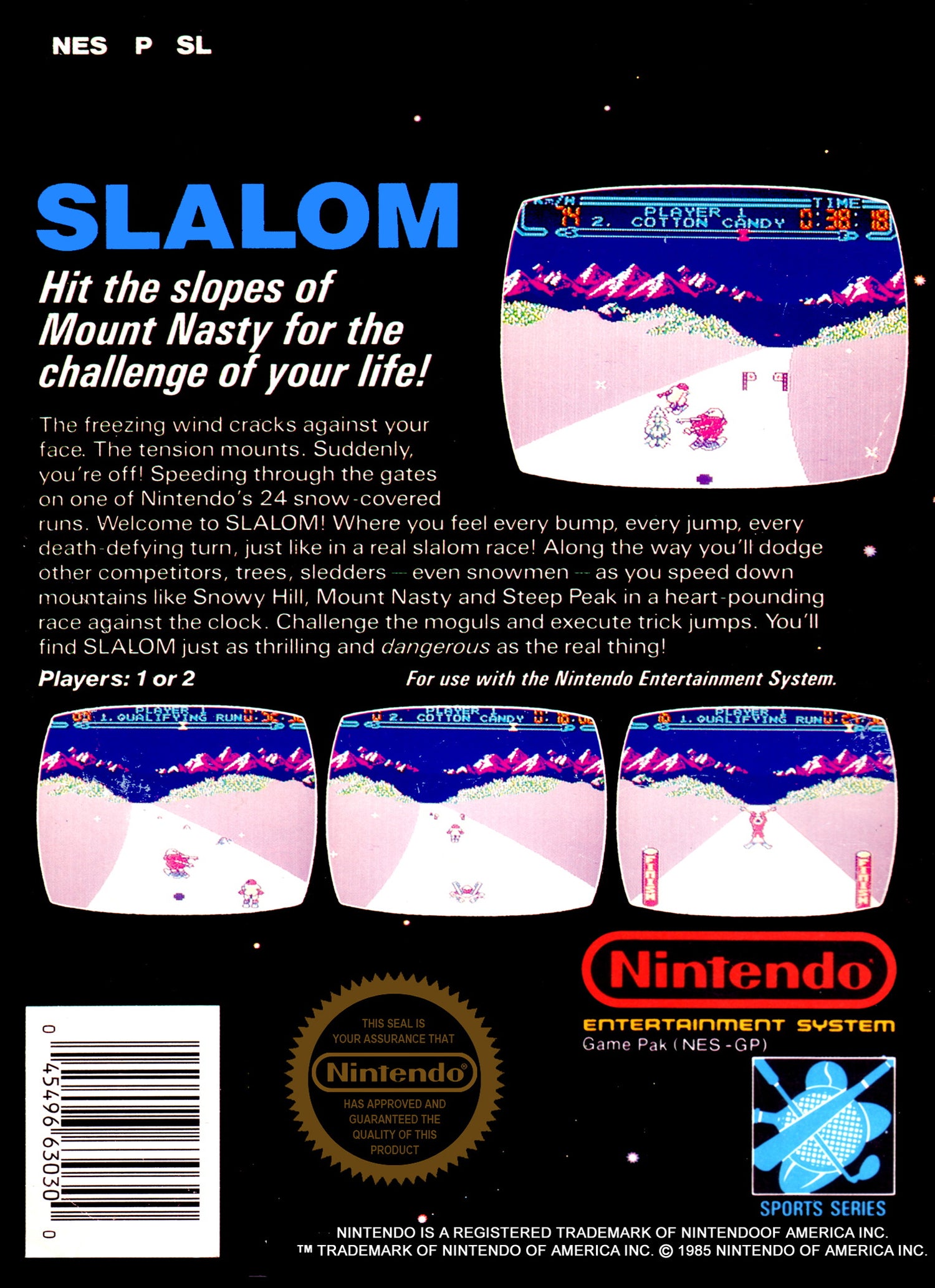 Slalom - NES