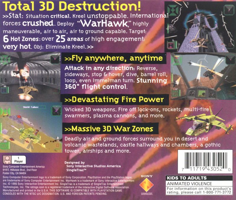 Warhawk [Greatest Hits] - Playstation - Retro Island Gaming