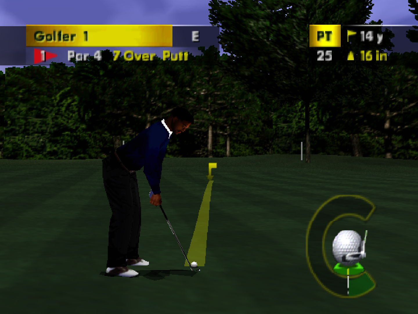 PGA European Tour - Nintendo 64
