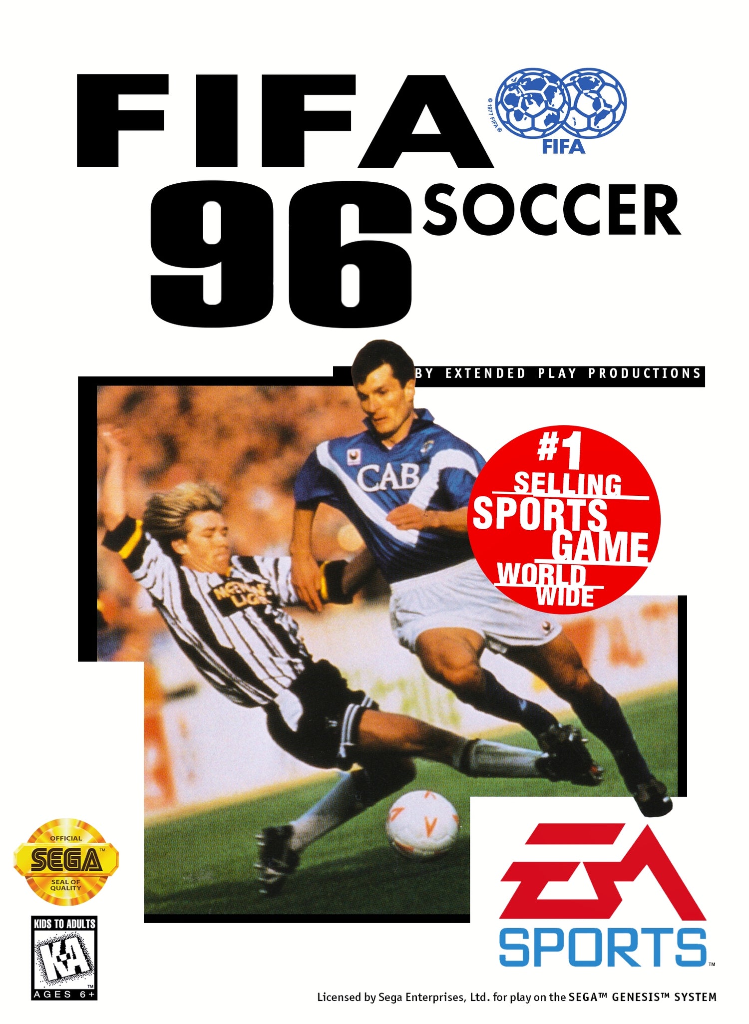 FIFA 96 - Sega Genesis