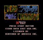 Cobra Command - NES - Retro Island Gaming