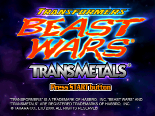 Transformers Beast Wars Transmetals - Playstation