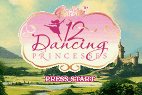 Barbie in The 12 Dancing Princesses - GameBoy Advance
