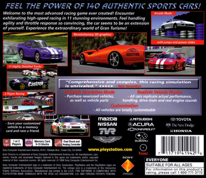 Gran Turismo [Greatest Hits] - Playstation