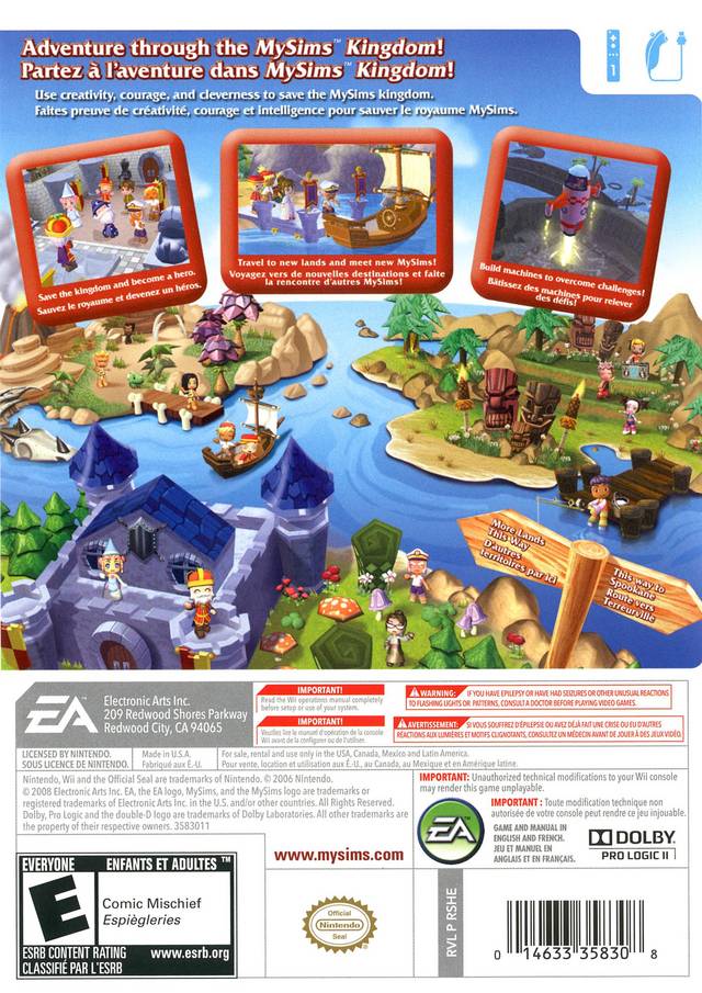 MySims Kingdom - Wii