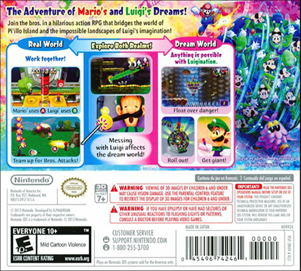 Mario and Luigi: Dream Team [Nintendo Selects] - Nintendo 3DS