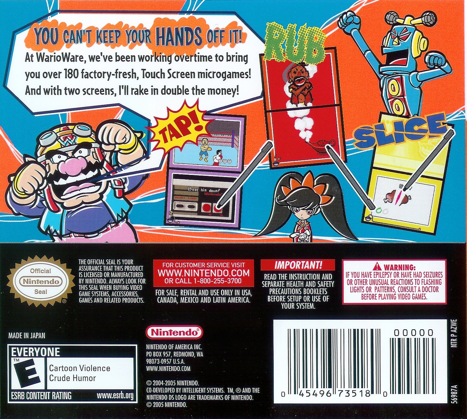 Wario Ware Touched - Nintendo DS