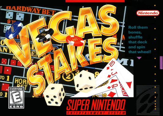 Vegas Stakes - Super Nintendo - Retro Island Gaming