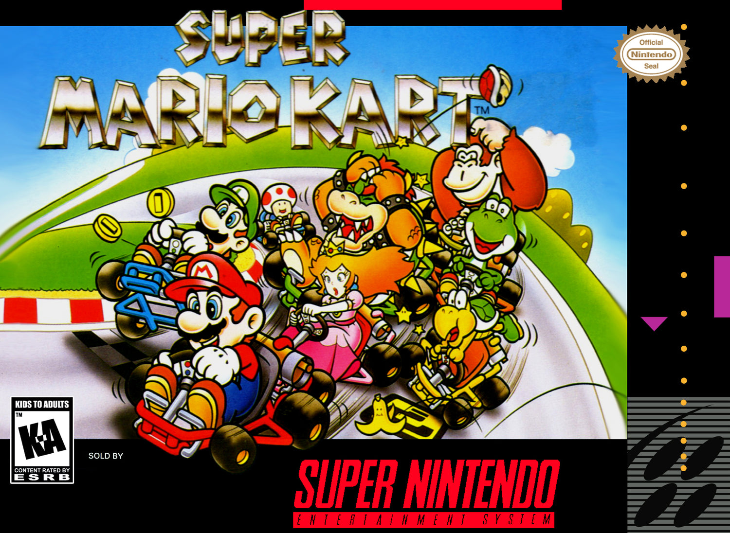 Super Mario Kart - Super Nintendo