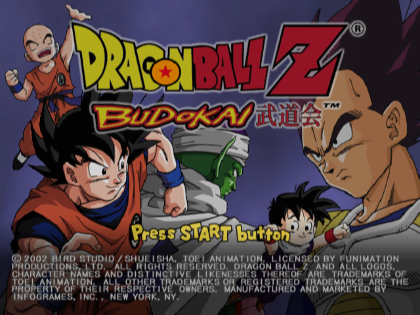 Dragon Ball Z Budokai - Playstation 2