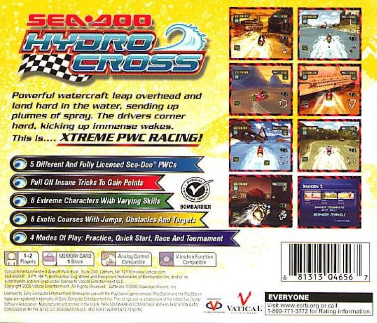 Sea-Doo Hydrocross - Playstation