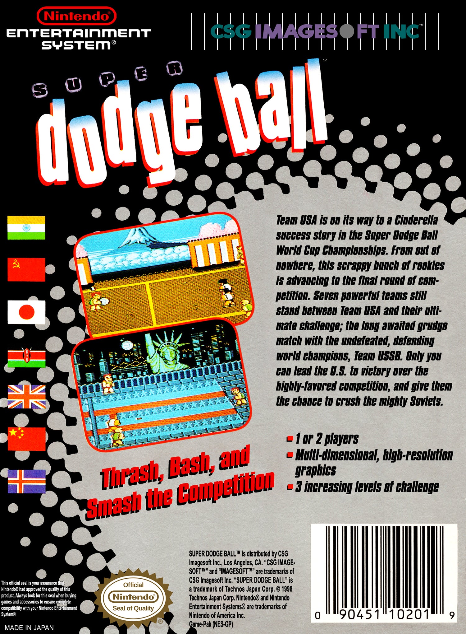 Super Dodge Ball - NES