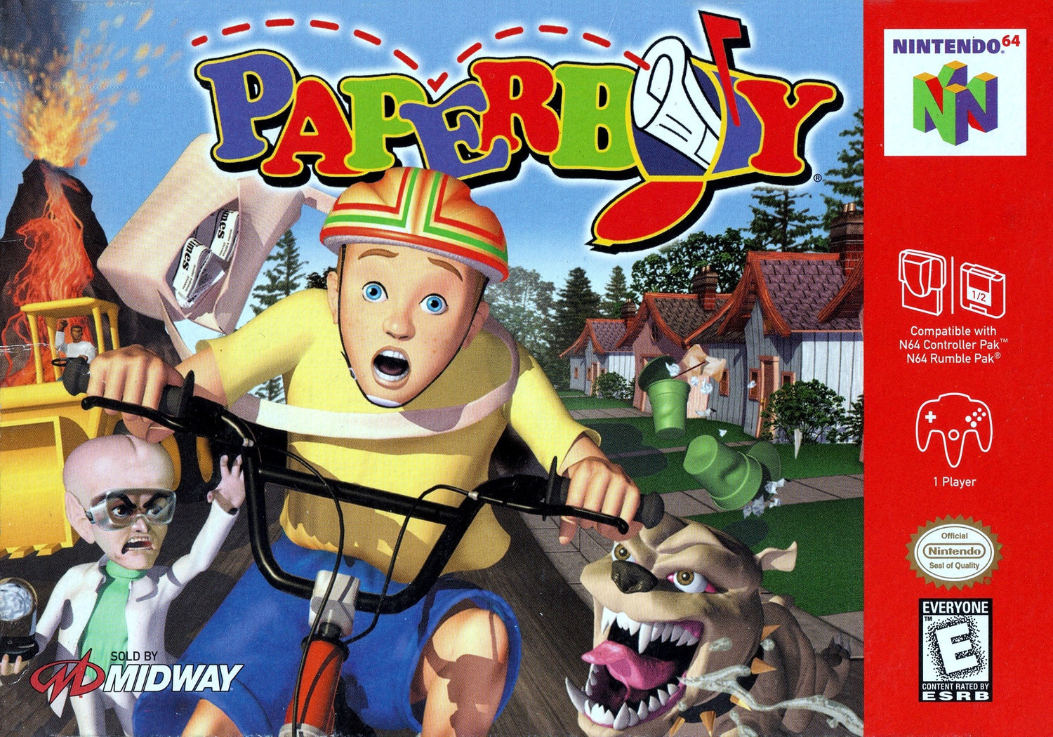 Paperboy - Nintendo 64