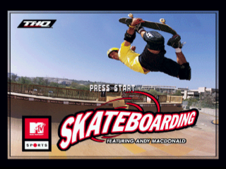 MTV Sports Skateboarding - Playstation