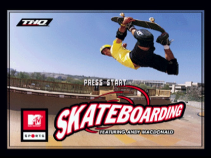 MTV Sports Skateboarding - Playstation