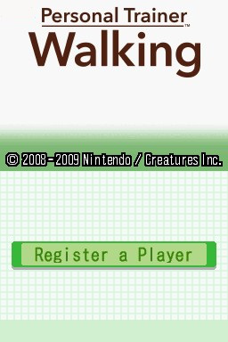 Personal Trainer: Walking [w/ x1 Pedometer] - Nintendo DS