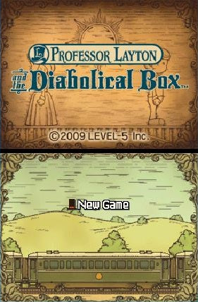 Professor Layton and The Diabolical Box - Nintendo DS
