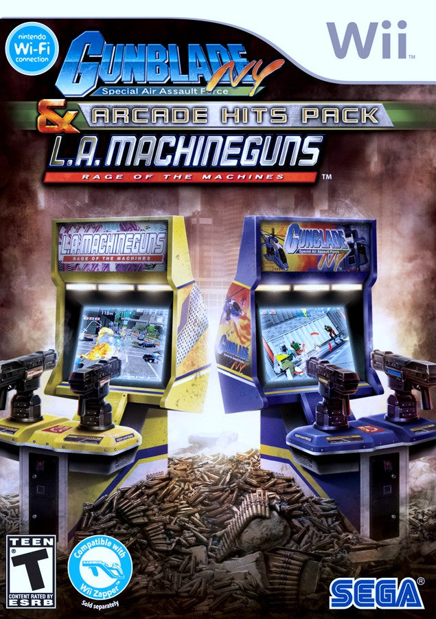 Gunblade NY & LA Machineguns Arcade Hits Pack - Wii