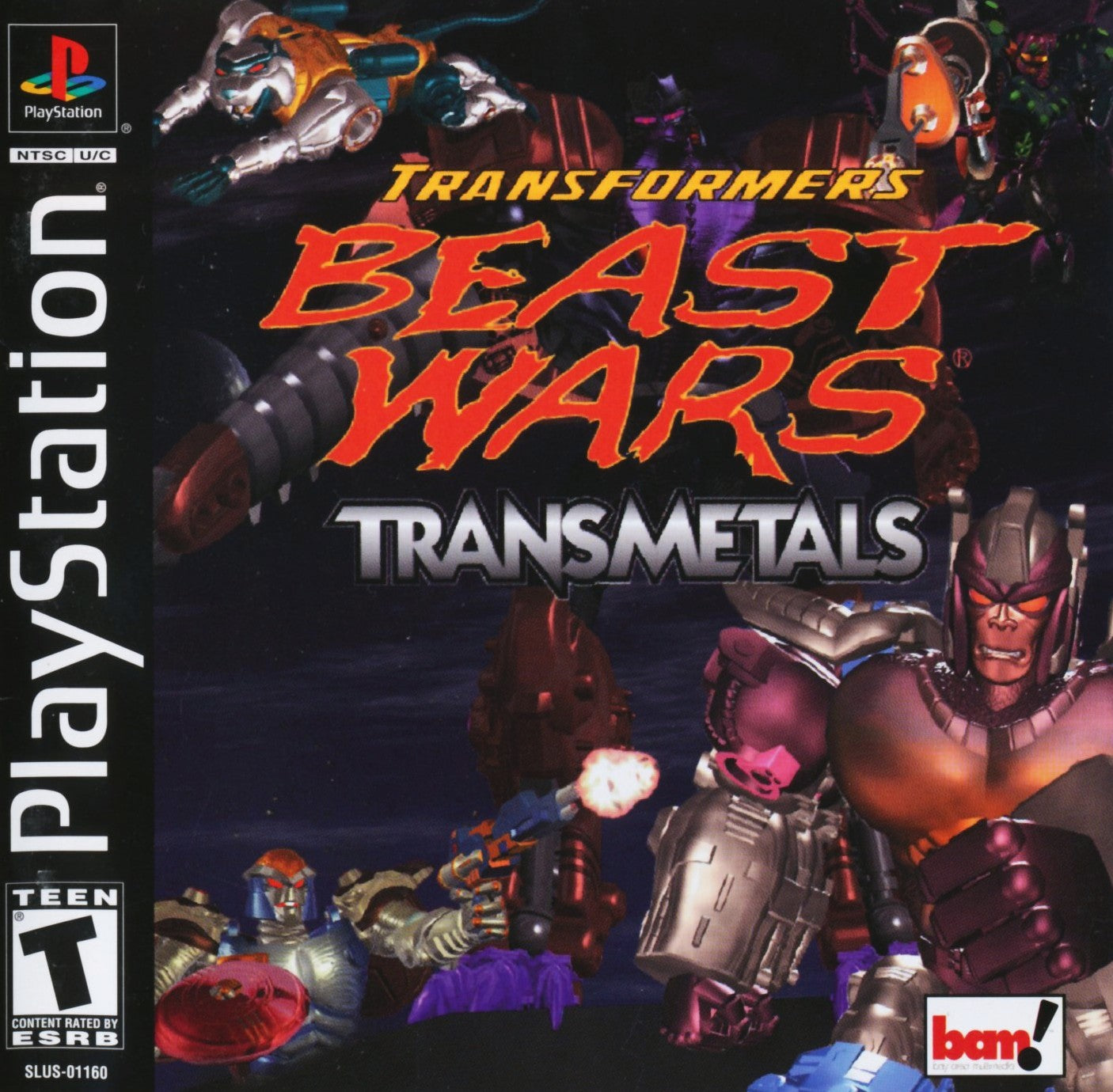 Transformers Beast Wars Transmetals - Playstation