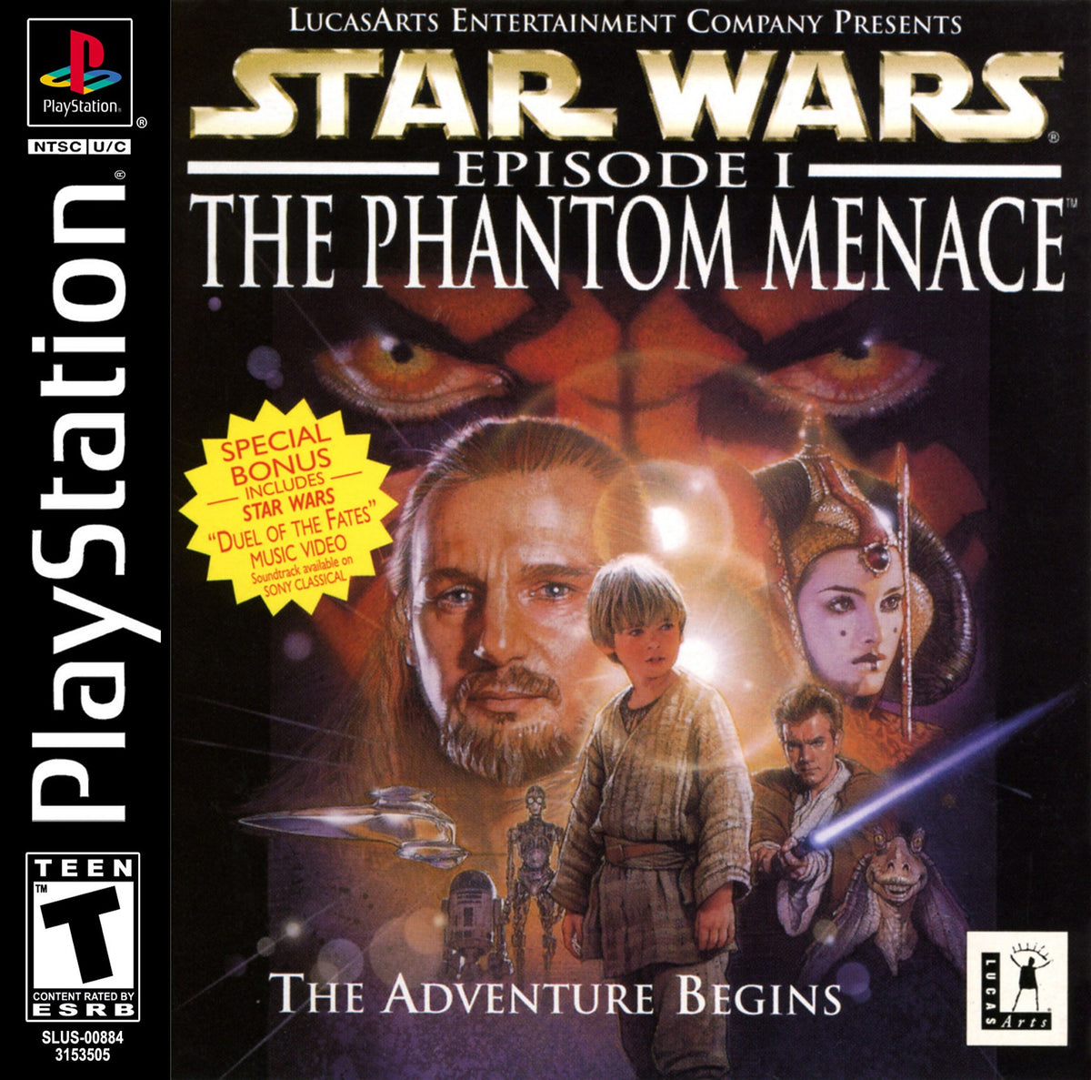 Star Wars Phantom Menace - Playstation