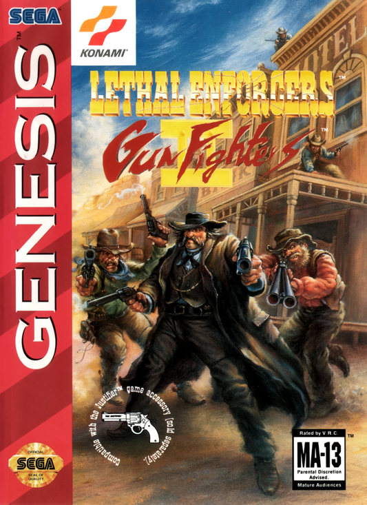 Lethal Enforcers II - Sega Genesis - Retro Island Gaming