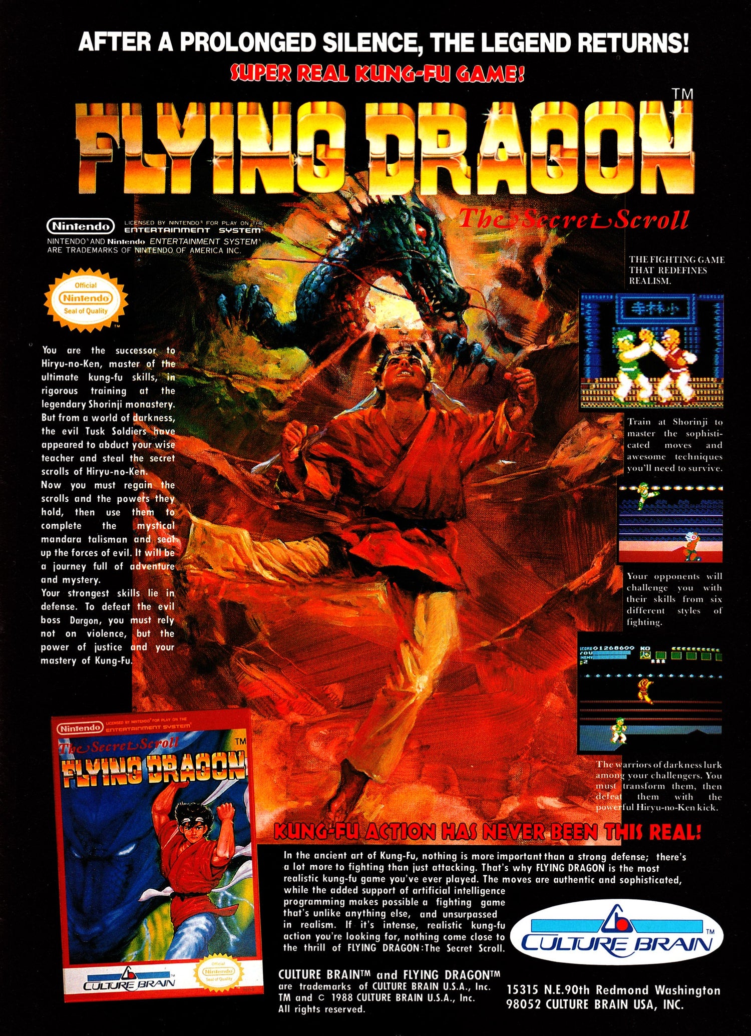 Flying Dragon - NES