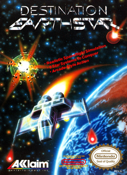 Destination Earthstar - NES - Retro Island Gaming