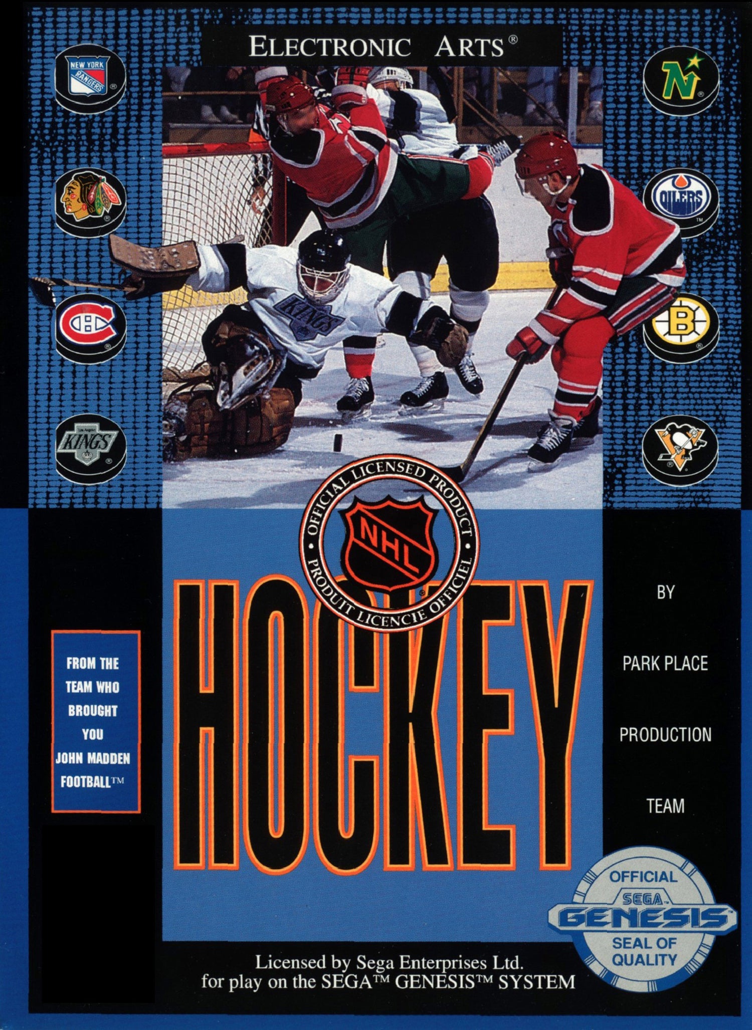 NHL Hockey - Sega Genesis