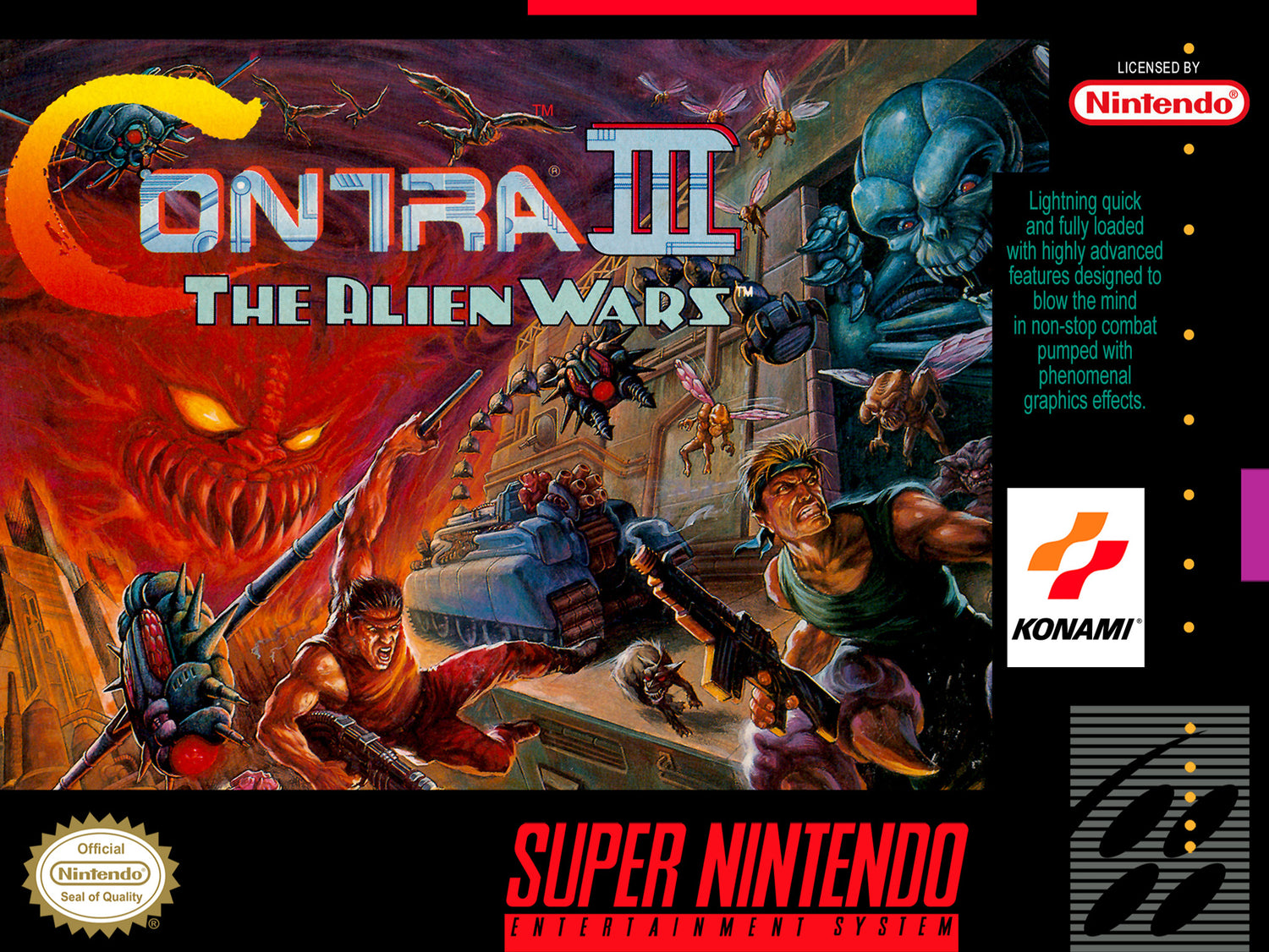 Contra III The Alien Wars - Super Nintendo