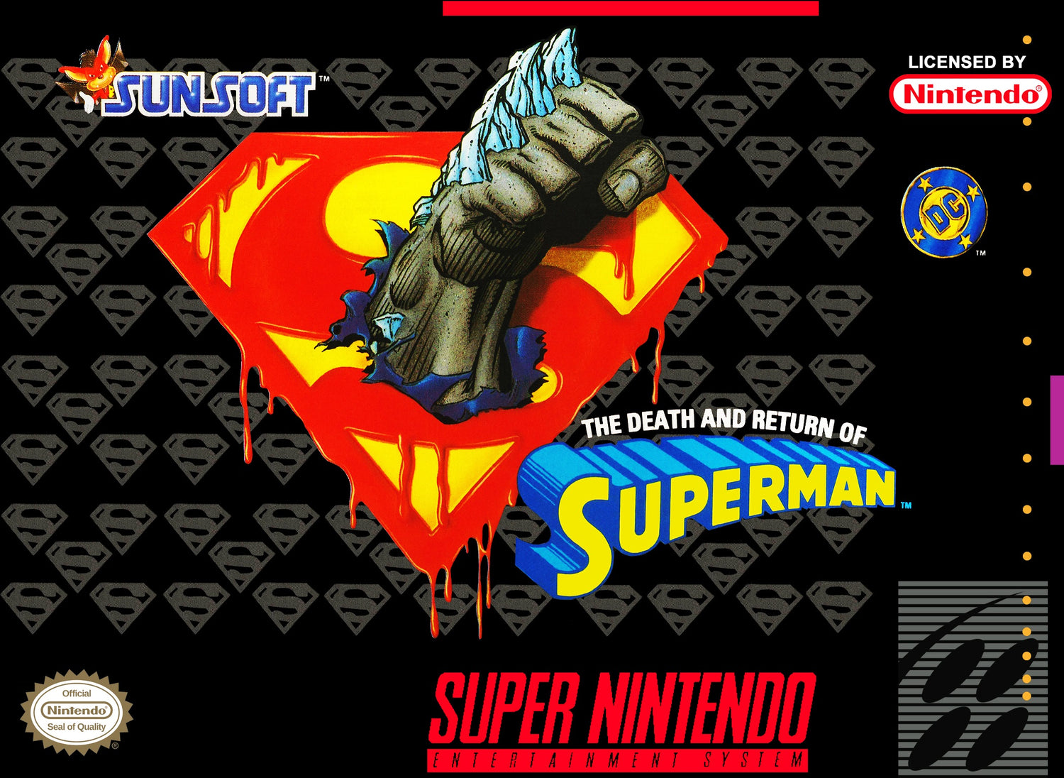 The Death and Return of Superman - Super Nintendo